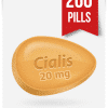 Buy Cheap Cialis Pills Online Tadalafil 20 mg x 200 Tabs $0.7