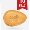 Generic Cialis 20 mg x 10 Tabs