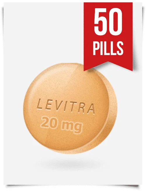 Generic Levitra 20 mg x 50 Tabs