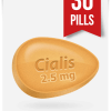 Generic Cialis 2.5 mg Daily x 30 Tabs