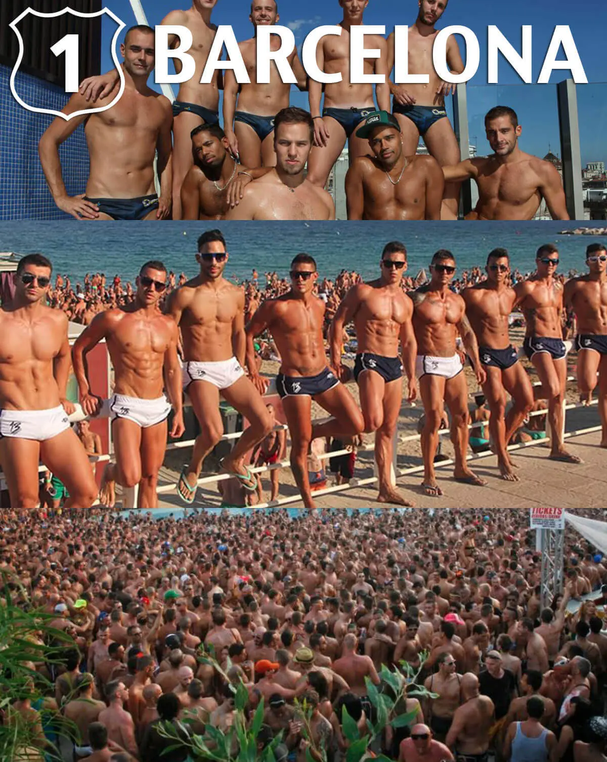 Top 10 Gay Destinations 2015 Barcelona Matinee Circuit BCN