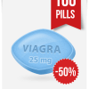 Generic Viagra 25 mg Daily x 100 Tabs