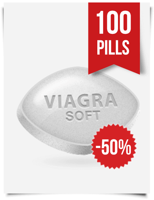 Viagra Soft Chewable 100 mg x 100 Tabs