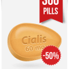 Generic Cialis 60 mg 300 Tabs