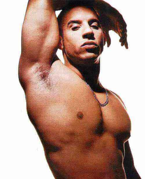 Vin Diesel gay naked photo magazine body