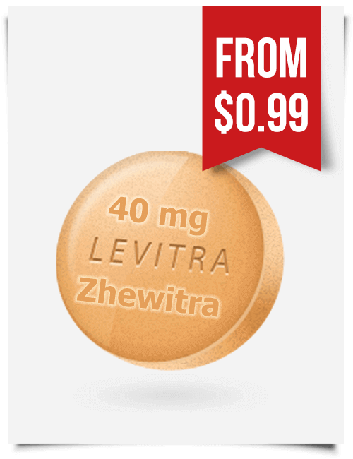 Zhewitra 40 mg Vardenafil Tabs