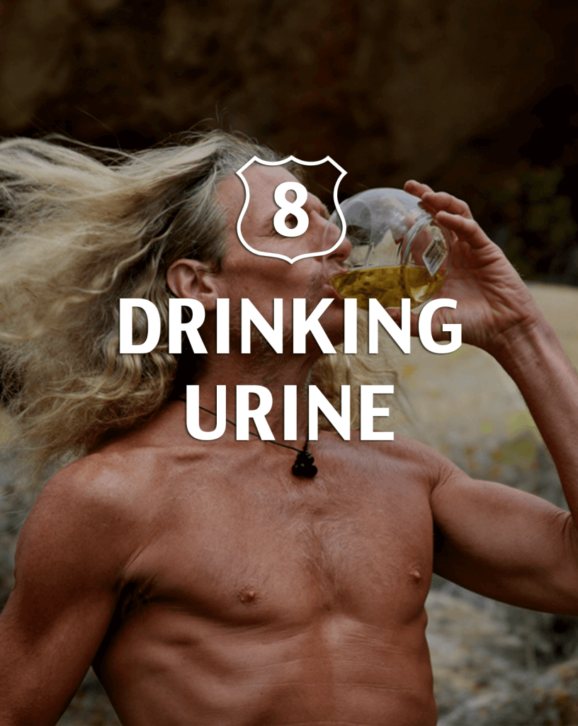 Drinking urine Alternative to Viagra