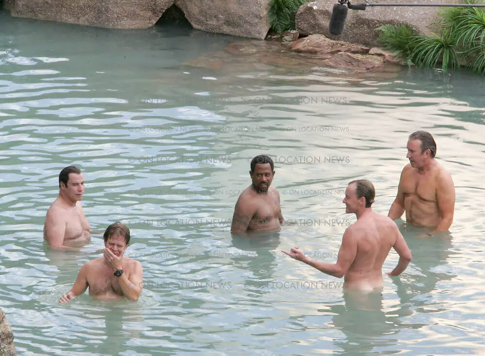 John Travolta Gay Swimming Party