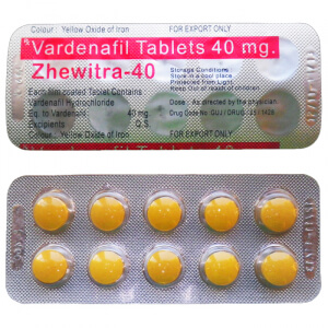 Zhewitra vardenafil 40 mg