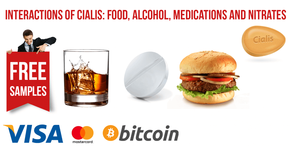 does food or alcohol affect cialis