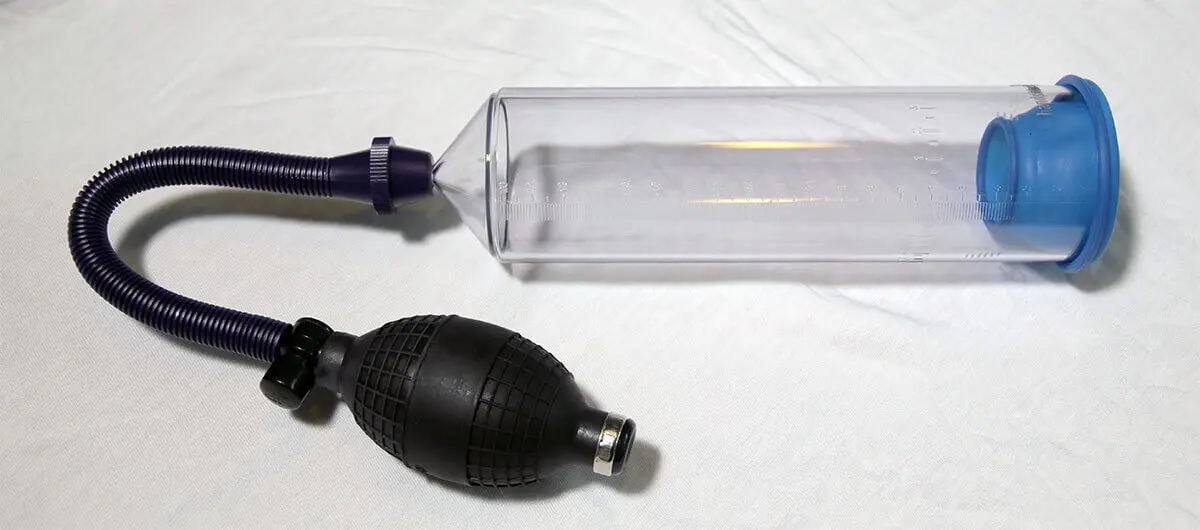 Air based penis pump