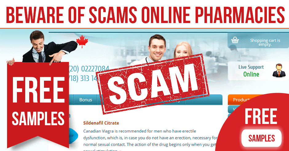 Beware of Scams Online Pharmacies