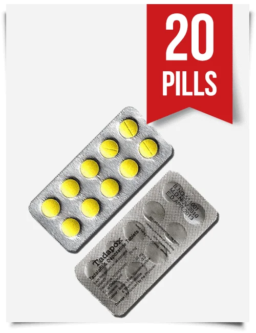 Tadapox 80 mg x 20 Tabs