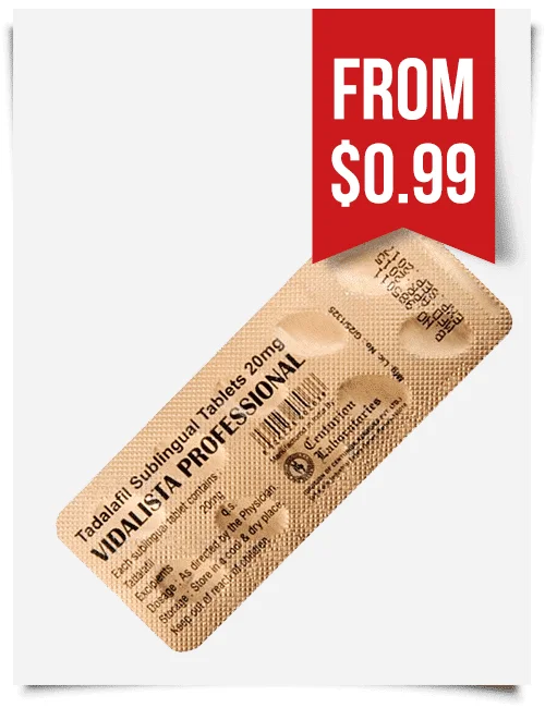 Cialis Professional 20 mg Tadalafil