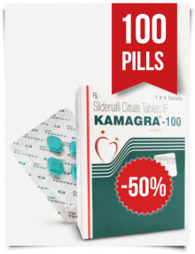 Kamagra 100 mg x 100 Tabs