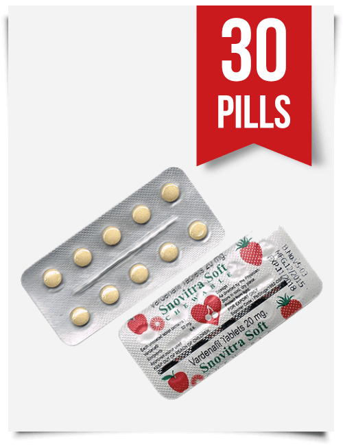Generic Levitra Soft 20 mg x 30 Tabs