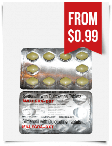 Malegra DXT Sildenafil Duloxetine 130 mg