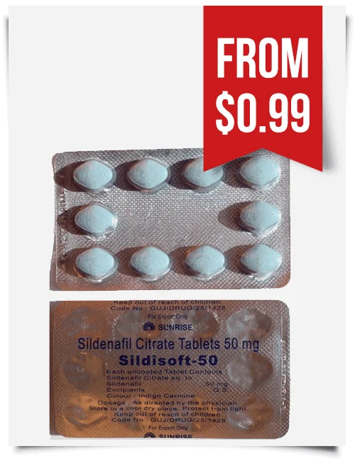 Sildisoft Sildenafil 50 mg