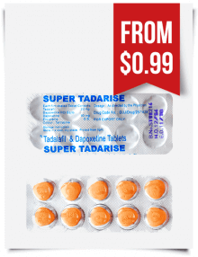 Super Tadarise Tadalafil plus Dapoxetine 80 mg