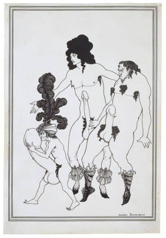 The Lacedaemonian Ambassadors, Aubrey Vincent Beardsley