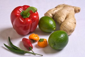 Food rich in vitamin C