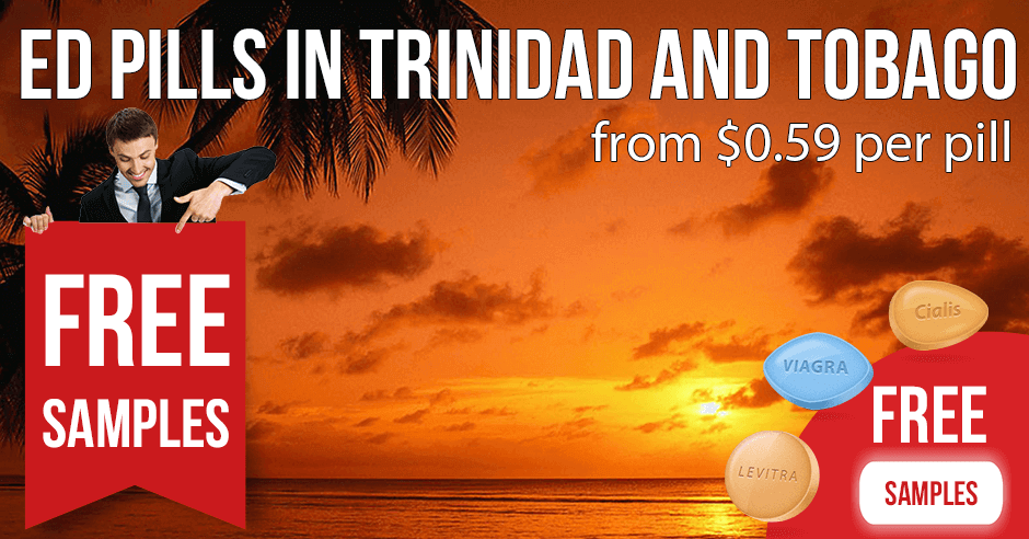 Buy Cialis and Viagra online in Trinidad and Tobago